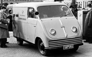 DKW Schnellaster Post-Ausfuhrung 1949 года
